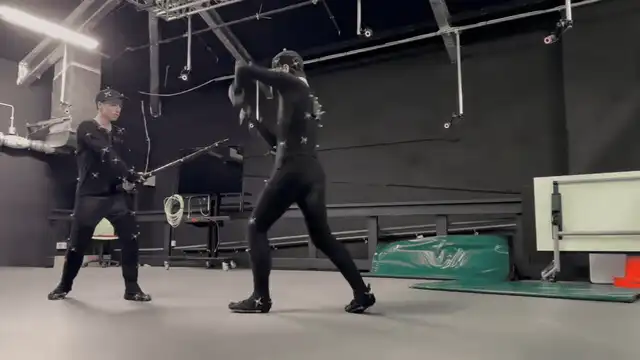 Motion capture for The Saga of Roljar